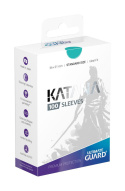 ULTIMATE GUARD Katana Sleeves Standard Size - Turquoise (100)