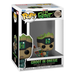 Funko POP Marvel: I Am Groot - Groot PJs w/book