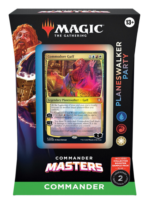 Magic the Gathering: Commander Masters - Commander Deck Planeswalker Party