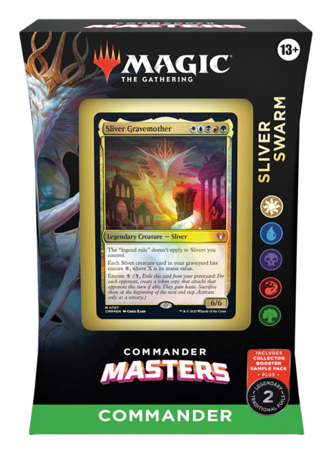 Magic the Gathering: Commander Masters - Commander Deck Sliver Swarm