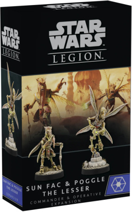 Star Wars Legion: Sun Fac and Poggle the Lesser - Commander and Operative Expansion