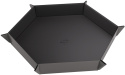 Gamegenic: Magnetic Dice Tray - Hexagonal - Black/Gray