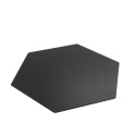 Gamegenic: Magnetic Dice Tray - Hexagonal - Black/Gray