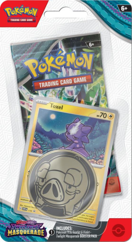 Pokemon TCG: Twilight Masquerade - Checklane Blister [Toxel]