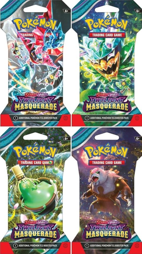 Pokemon TCG: Twilight Masquerade - Sleeved Booster (1)