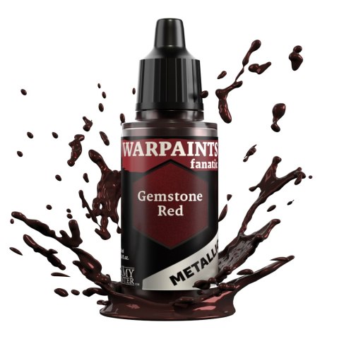 Army Painter: Warpaints - Fanatic - Metallic - Gemstone Red