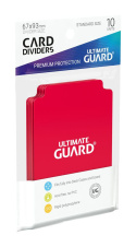 ULTIMATE GUARD Card Dividers - Red (10)