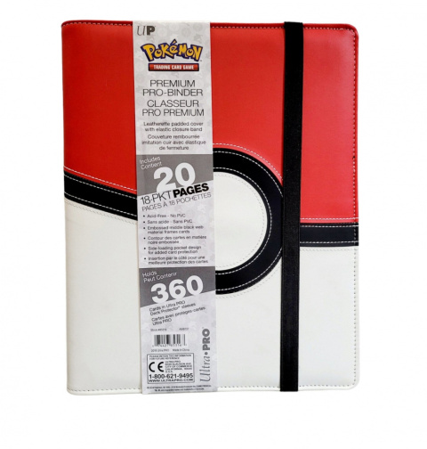 Ultra PRO Album 9-PKT PRO-Binder PREMIUM - Poke Ball [POKEMON]