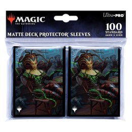 Ultra-Pro: Magic the Gathering - Outlaws of Thunder Junction - Matte Deck Protector Sleeves - Vraska, the Silencer (100 szt.)