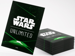 Gamegenic: Star Wars Unlimited - Art Sleeves - Card Back Green