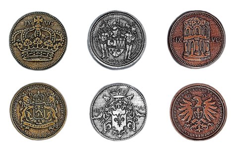 Metalowe Monety - Capitol Coin Set (20 sztuk)