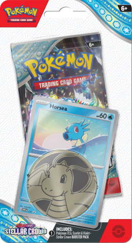 Pokemon TCG: Stellar Crown - Checklane Blister [Horsea]