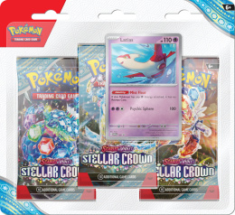 Pokemon TCG: Stellar Crown - 3-Pack Blister [Latias]