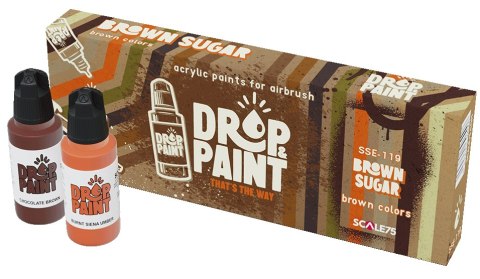 Scale 75: Drop Paint - Sugar Brown