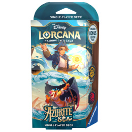 Disney Lorcana: Azurite Sea (CH6) - Starter Deck Amber & Ruby (1)