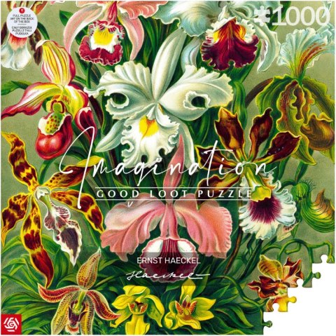 Good Loot Puzzle: Imagination - Ernst Haeckel - Orchidea / Orchid (1000 elementów)