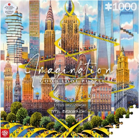 Good Loot Puzzle: Imagination - Tytus Brzozowski - Nowy Jork / New York (1000 elementów) Good Loot Puzzle: Imagination - Tytus Brzozowski - Nowy Jork / New York (1000 elementów)