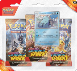 Pokemon TCG: Surging Sparks - 3-Pack Blister [Quagsire]