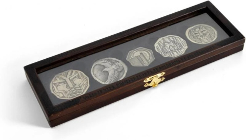 The Hobbit Dwarven Treasure Coin Set - zestaw monet Krasnoludzkich