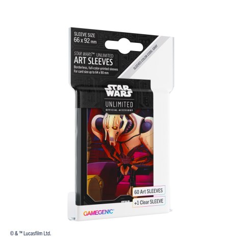 Gamegenic: Star Wars Unlimited - Art Sleeves - General Grievous