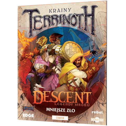 Genesys RPG: Krainy Terrinoth - Descent: Legendy Mroku - Mniejsze Zło