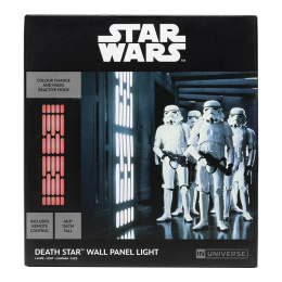 Star Wars Death Star Wall Panel Light - panel ścienny [124 cm]