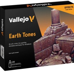 Vallejo: 70.141 - Model Color - Effects - Earth Tones (16 x 18 ml)