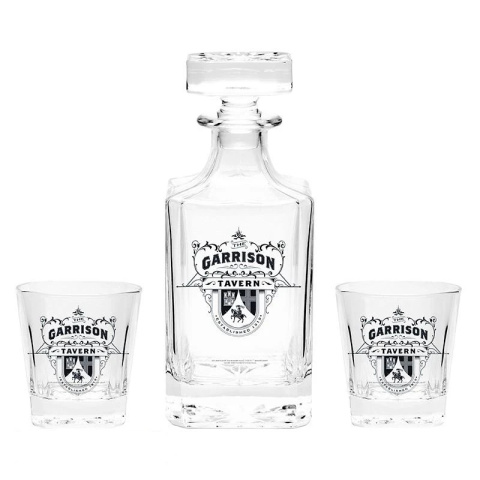 PEAKY BLINDERS Decanter Set - zestaw karafka + 2x szklanki