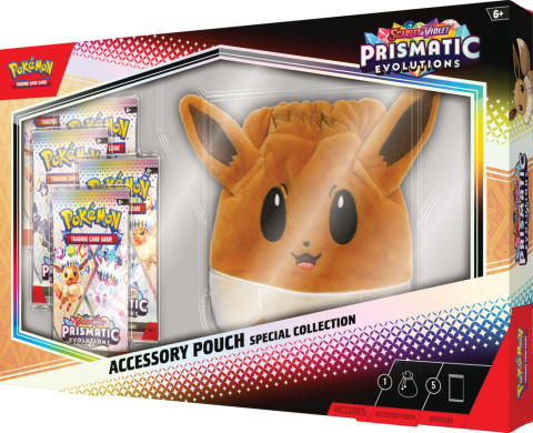 Pokemon TCG: Prismatic Evolutions - Accessory Pouch Special Collection