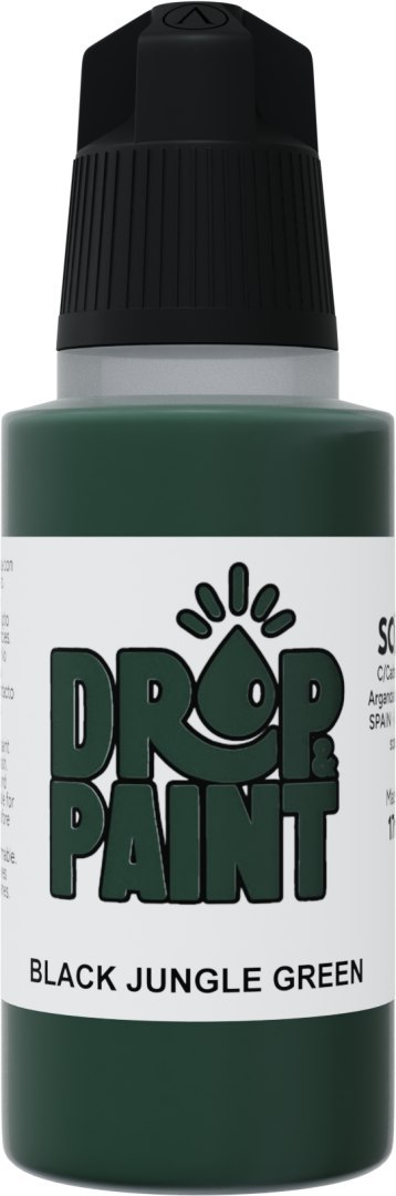 Scale 75: Drop Paint - Black Jungle Green