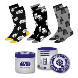 Star Wars Socks 3-Pack -skarpetki [38-45]