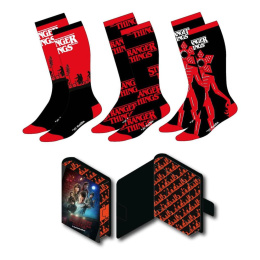 Stranger Things Socks 3-Pack - skarpetki [38-45]