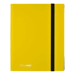 Ultra PRO Album 9-PKT PRO-Binder - Lemon Yellow (ECLIPSE)