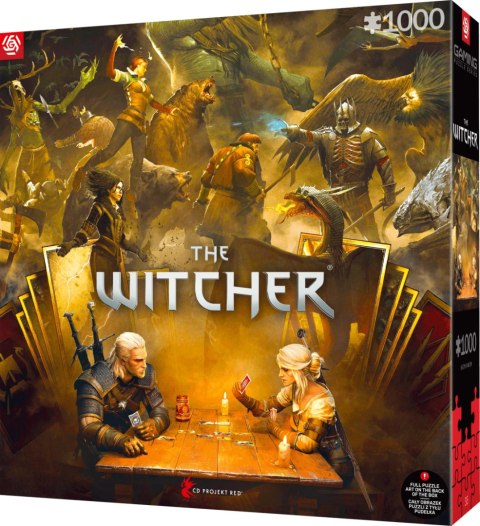 Good Loot Puzzle: The Witcher - Playing Gwent (1000 elementów)