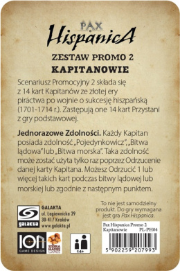 Pax Hispanica: Promo 2 - Kapitanowie