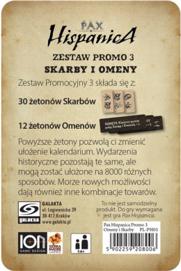 Pax Hispanica: Promo 3 - Omeny i Skarby