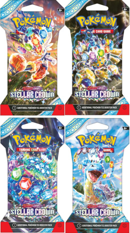 Pokemon TCG: Stellar Crown - Sleeved Booster (1)