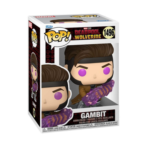 Funko POP Marvel: Deadpool & Wolverine - Gambit Funko POP Marvel: Deadpool & Wolverine - Gambit